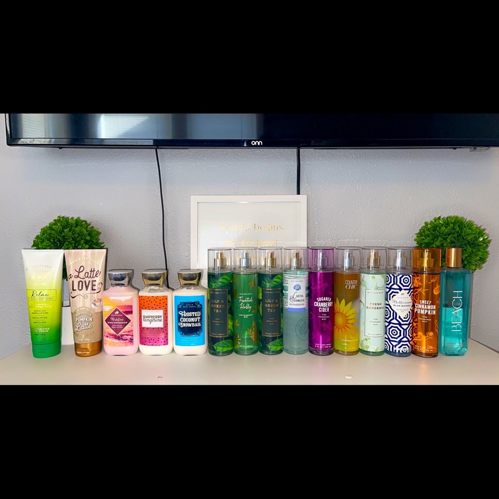 Perfume and lotion